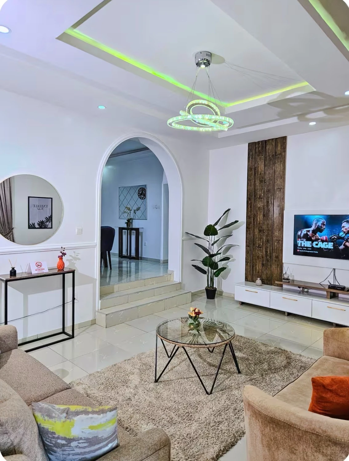 Mauve apartment in Wuse 2